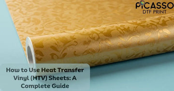 How to Use Heat Transfer Vinyl (HTV) Sheets: A Complete Guide