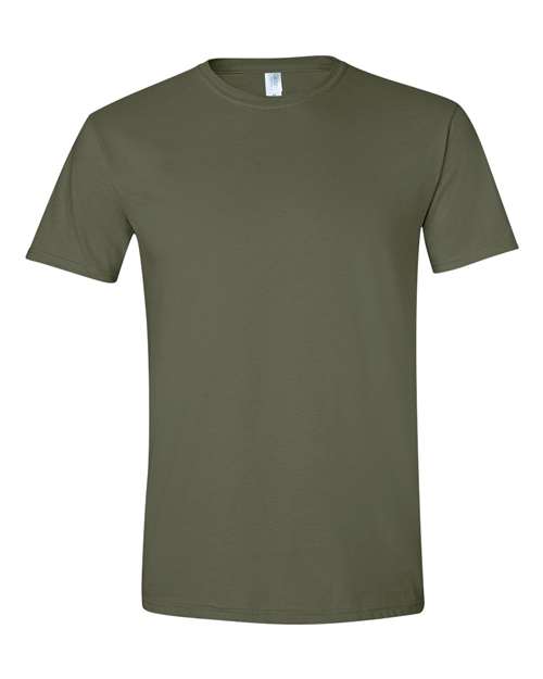 Gildan-Softstyle® T-Shirt-64000 - Military Green