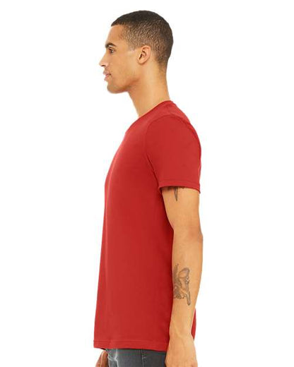 BELLA + CANVAS - Jersey Tee - 3001 - Red - Picasso Print