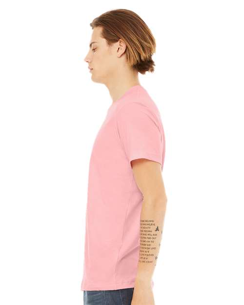 BELLA + CANVAS - Jersey Tee - 3001 - Pink - Picasso Print