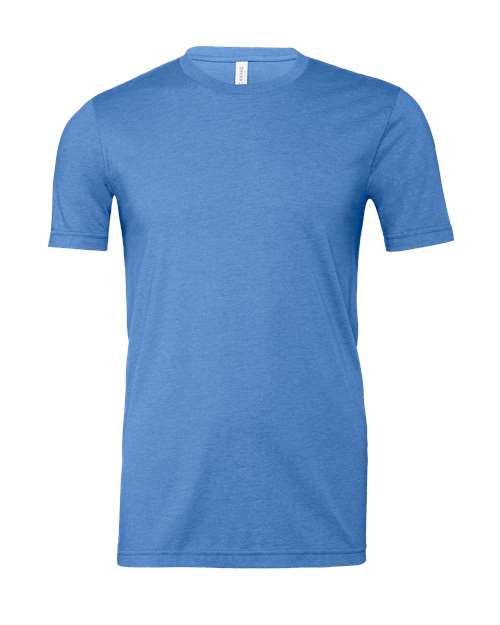 BELLA + CANVAS - Jersey Tee - 3001 - Heather Colombia Blue