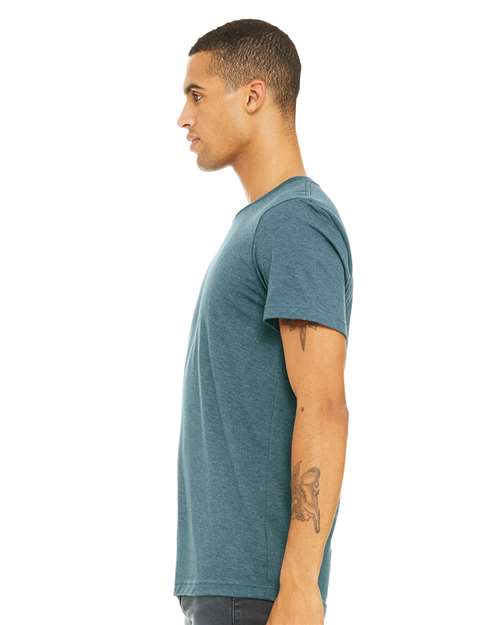 BELLA + CANVAS - Jersey Tee - 3001 - Heather Deep Teal