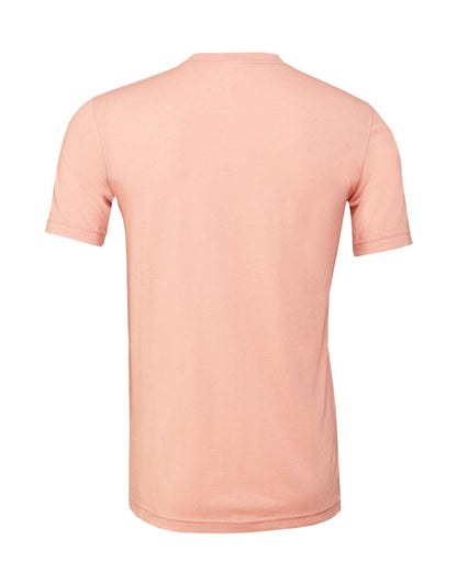 BELLA + CANVAS - Jersey Tee - 3001 - Heather Peach - Picasso Print