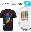 DTF Transfers Custom Image - Picasso Print