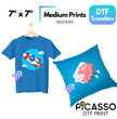 DTF Transfers Custom Image - Picasso Print