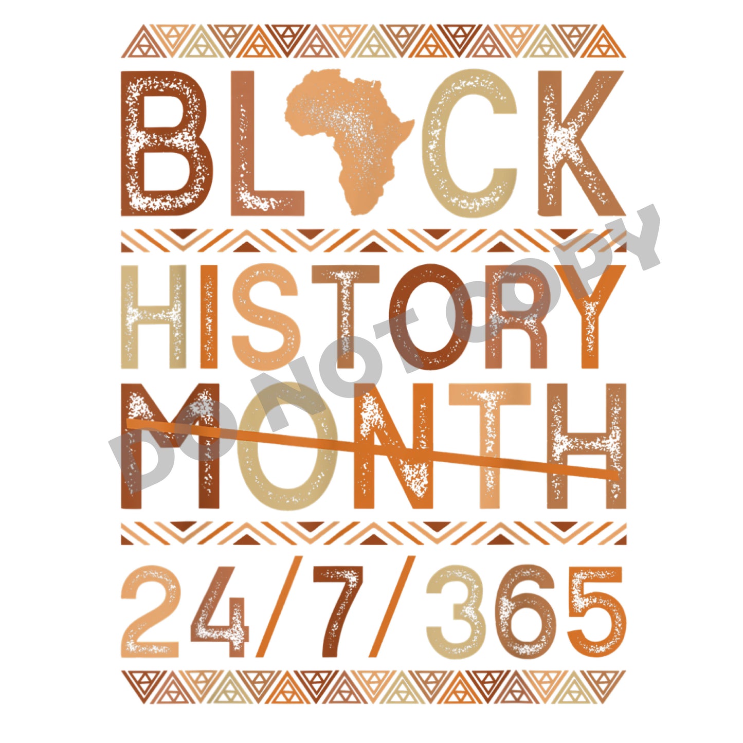 Black History Month -DTF Transfer
