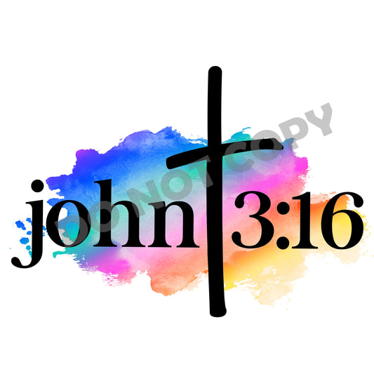 John 3:16 -DTF Transfer