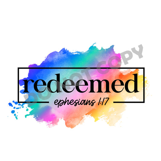 Redeemed Ephesians -DTF Transfer