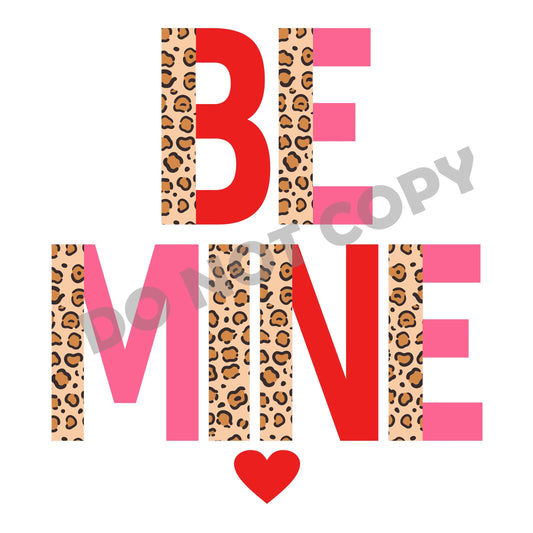 Be Mine-DTF Transfer - Picasso Print