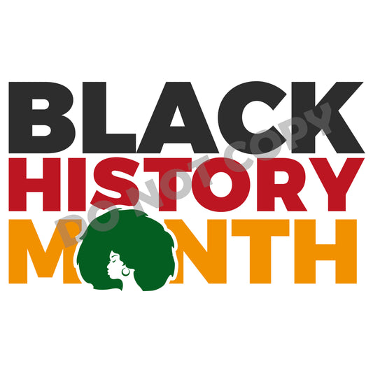 Black History Month -DTF Transfer