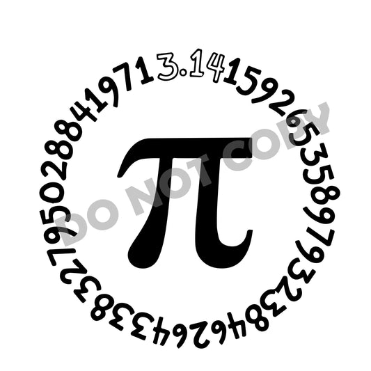 Teacher PI Number -DTF Transfer - Picasso Print