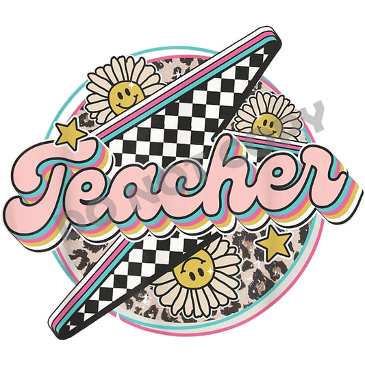 Teacher Vibe -DTF Transfer