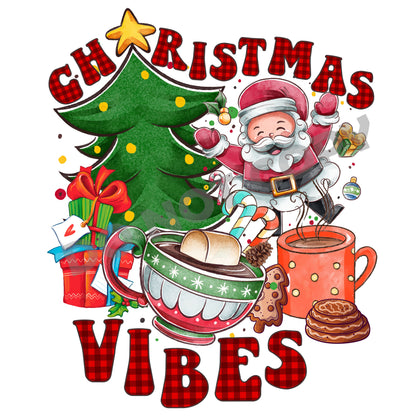 Christmas Vibes -DTF Transfer