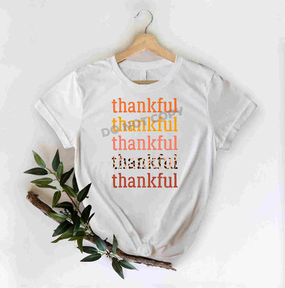 Thanksgiving Thankful -DTF Transfer
