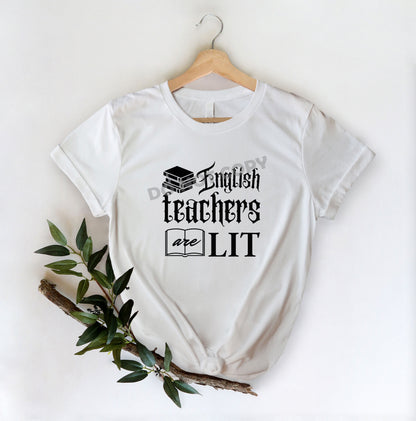 English Teacher Are Lit -DTF Transfer