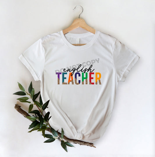 English Teacher -DTF Transfer