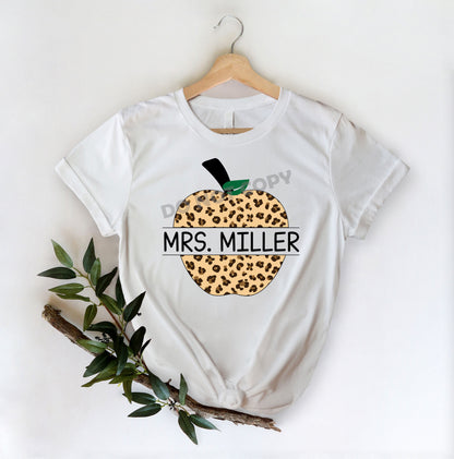 Teacher Mrs. Miller -DTF Transfer