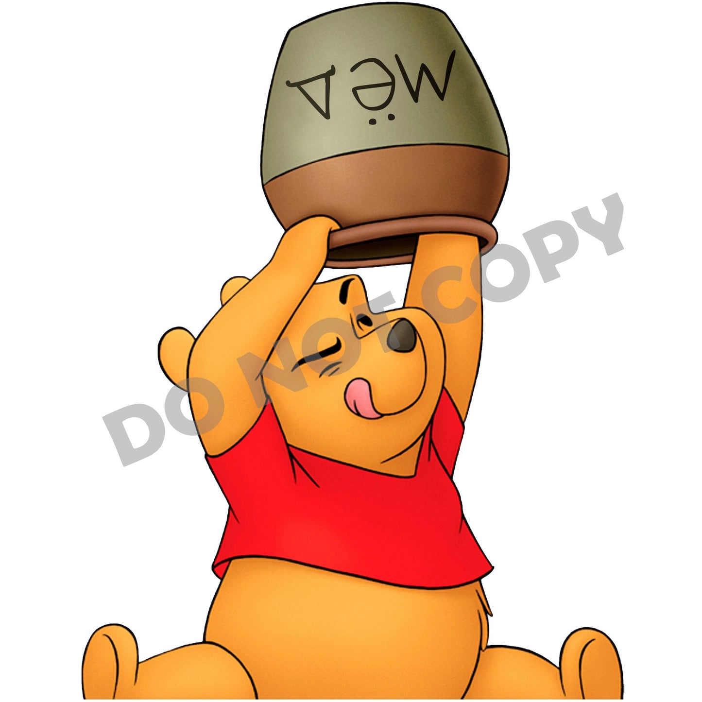 Winnie the Pooh3 - DTF Transfer - Picasso Print