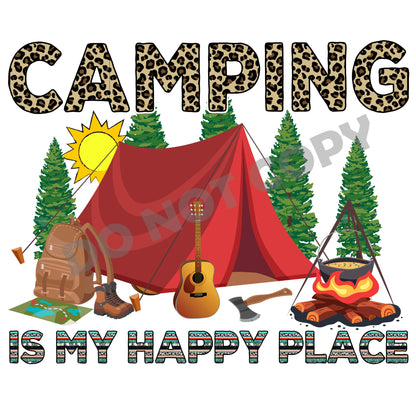 CAMPING - DFT Transfer - Picasso Print