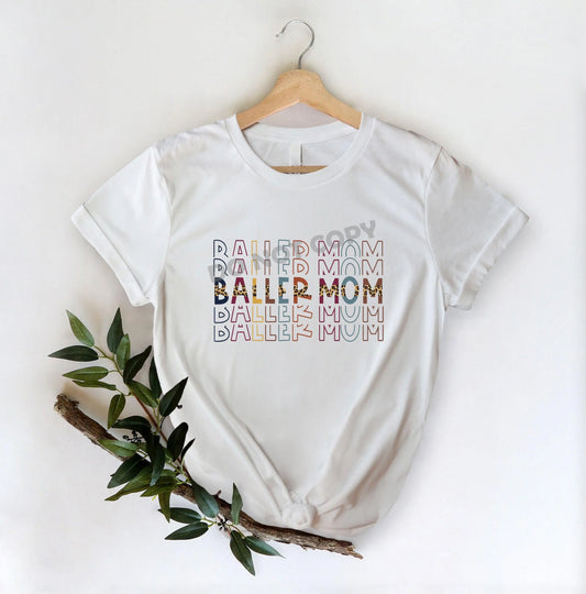 Baller Mom -DTF Transfer - Picasso Print