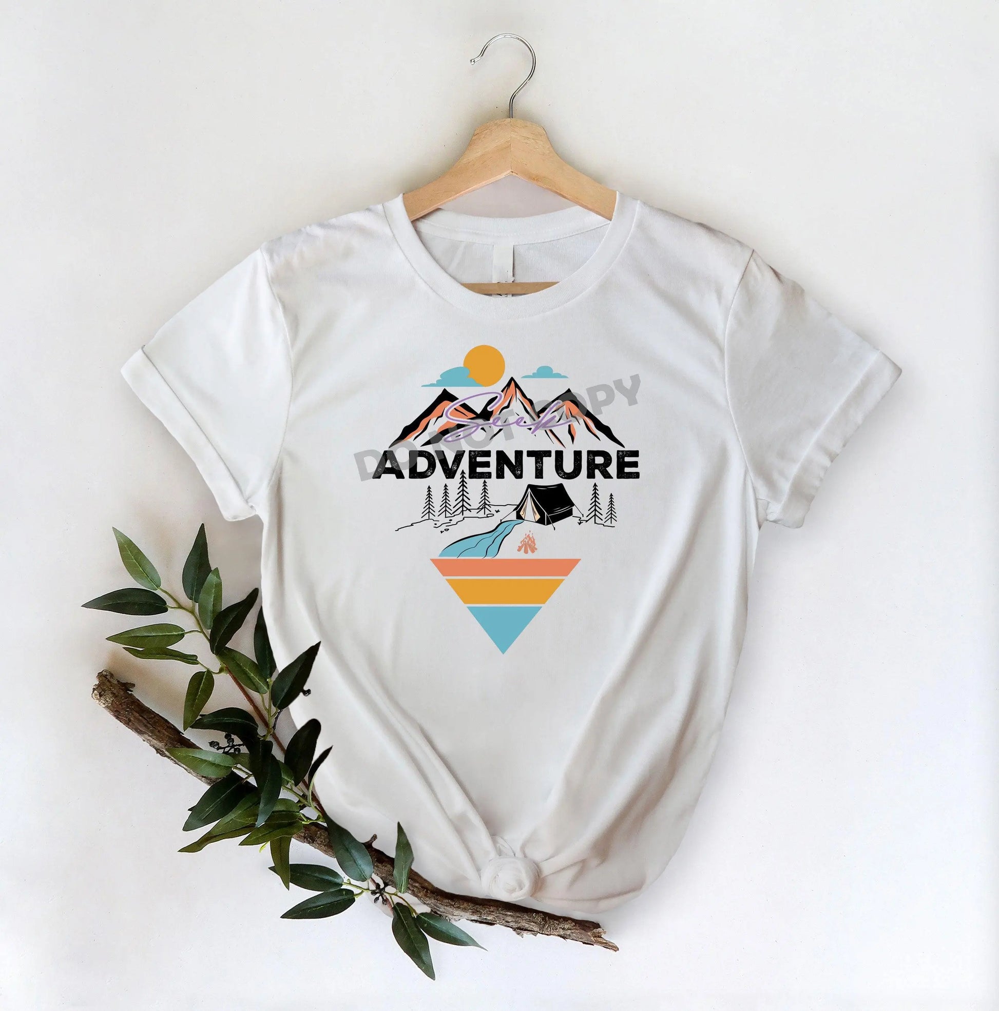 Adventure Mountains - DTF Transfer - Picasso Print