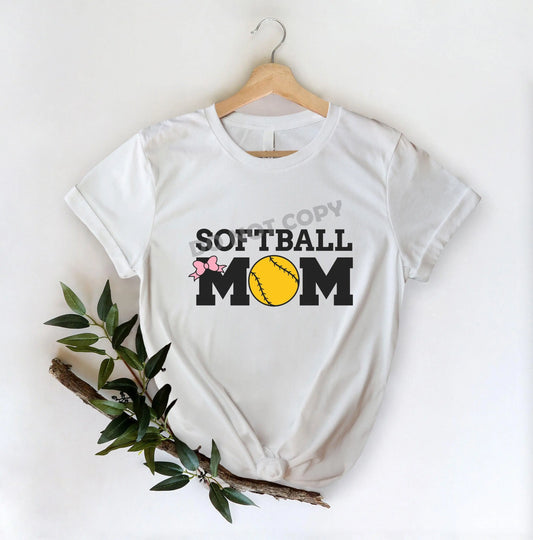 Softball Mom - DTF Transfer - Picasso Print