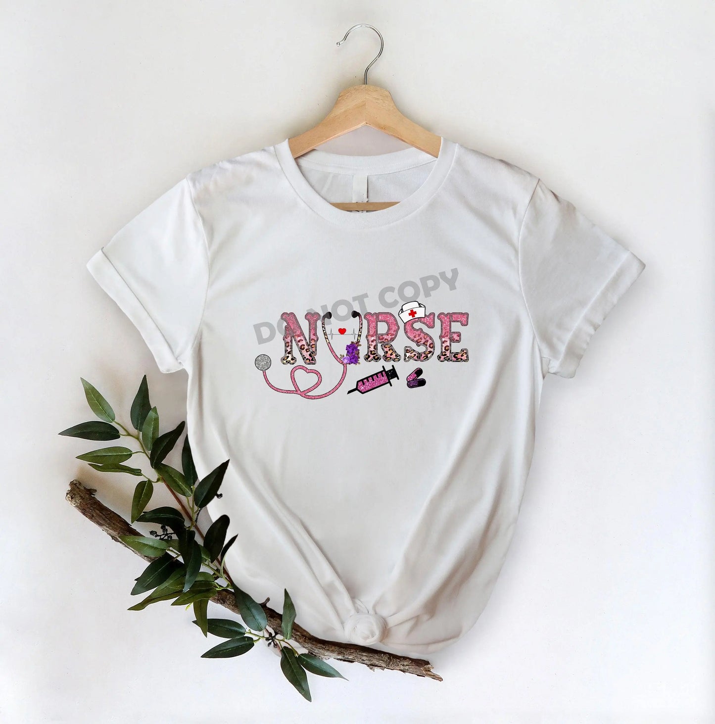 Nurse Pink - DTF Transfer - Picasso Print