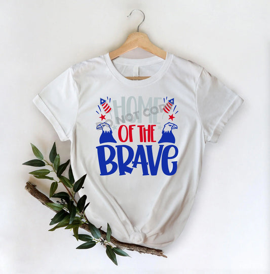 Home Of The Brave -DTF Transfer - Picasso Print