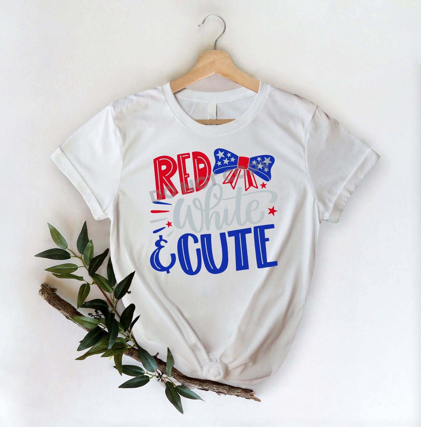 Red White Cute -DTF Transfer - Picasso Print